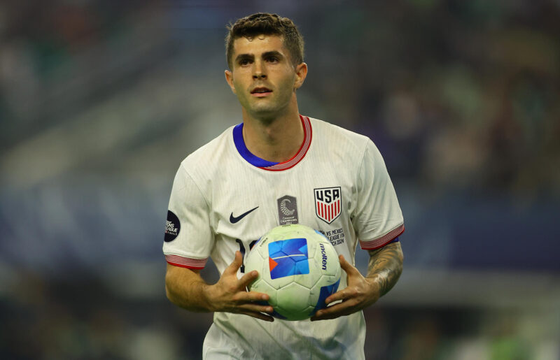 Fotografía de archivo del jugador estadounidense Christian Pulisic. EFE/ Carlos Ramírez (Concacaf Nations League)