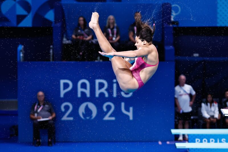 Aranza Vázquez y su clavado de cero puntos en el trampolín de 3 metros