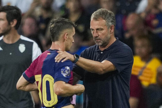 Hansi Flick se lleva las palmas al frente del Barça