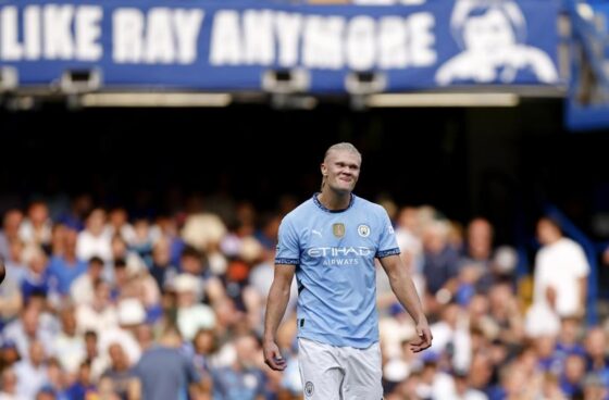 Erling Haaland anota su gol numero 100