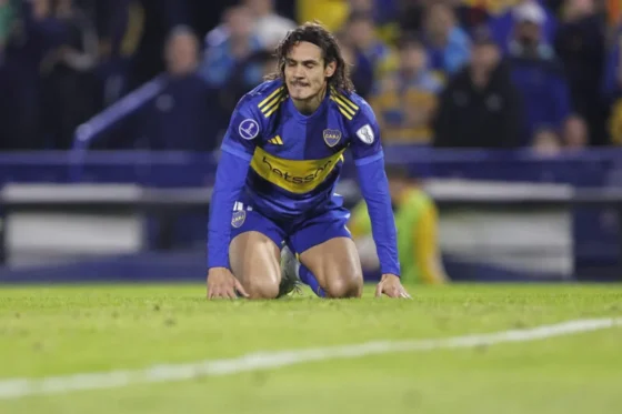 Cavani se lesiona previo a duelo clave en la Sudamericana