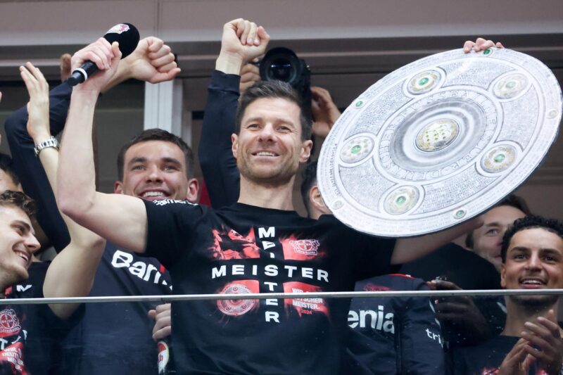 El entrenador del Bayer Leverkusen, el español Xabi Alonso, en una foto de archivo. EFE/EPA/CHRISTOPHER NEUNDORF