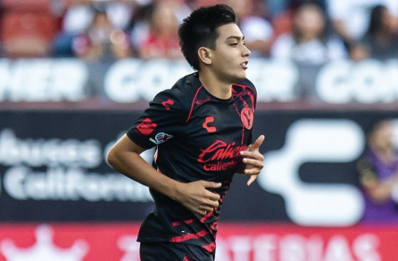 Gilberto Mora, Tijuana, Xolos. Debut. (via ig: xolos).