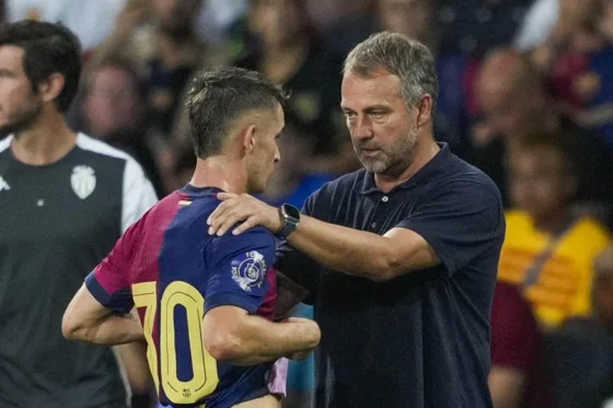 Hansi Flick se lleva las palmas al frente del Barça