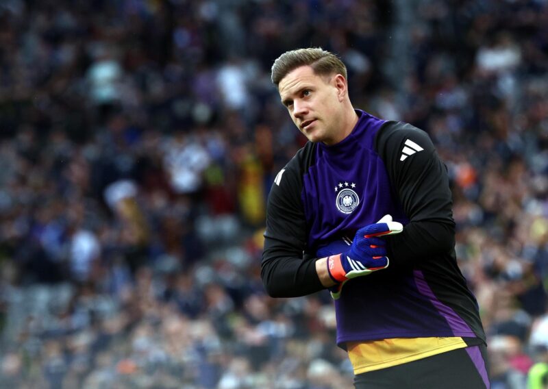 El portero alemán del FC Barcelona, Marc-Andre Ter Stegen. EFE/EPA/ANNA SZILAGYI