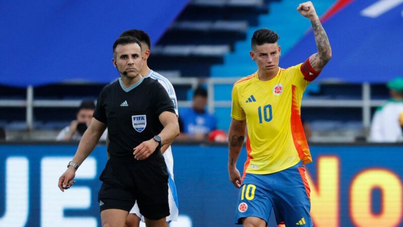 James Rodríguez y su histórica tarde en el triunfo de Colombia