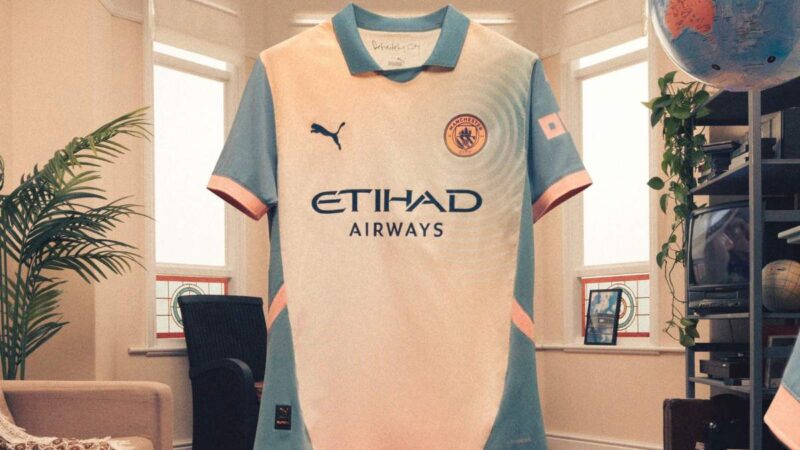 Noel Gallagher diseña la nueva camiseta del Manchester City