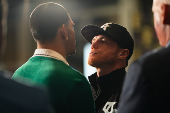 09/14/2024 Canelo vs Berlanga / MGM GRAND/LAS VEGAS/NV. PRESSER Ryan Hafey. (Foto cedida por Premier Boxing Champions)