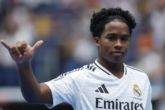 Endrick, delantero del Real Madrid, anuncoó que se casó