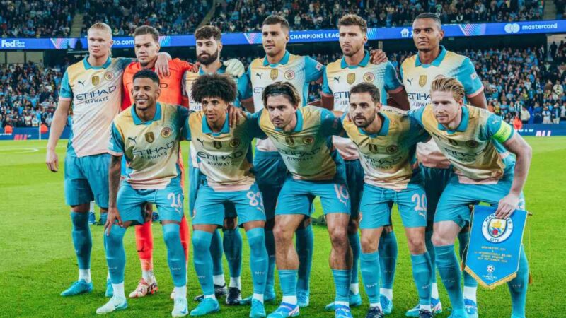Manchester City falla en el debut de Champions League Manchester City