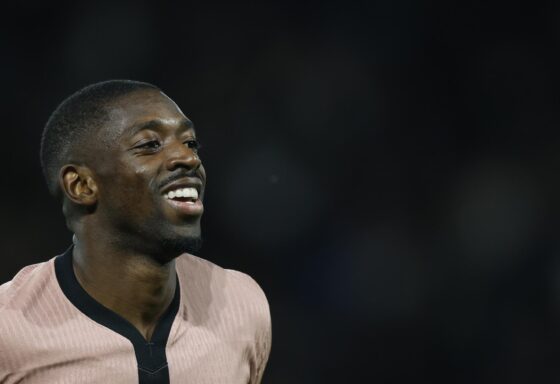 El francés Ousmane Dembele, atacante del PSG, en una foto de archivo. EFE/EPA/MOHAMMED BADRA