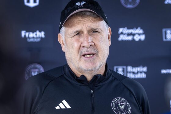Fotografía de archivo del entrenador del Inter Miami Gerardo 'Tata' Martino. EFE/CRISTOBAL HERRERA-ULASHKEVICH