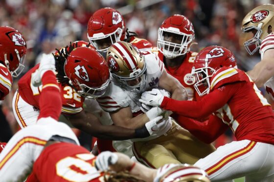 Super Bowl entre San Francisco 49ers y los Kansas City Chiefs, el 11 de febrero de 2024. EFE/EPA/JOHN G. MABANGLO