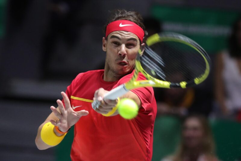 Rafael Nadal, que regresa al equipo español de Copa Davis que se enfrentará a Países Bajos en los cuartos de final, el martes 19 de noviembre por la tarde. EFE/Juanjo Martín