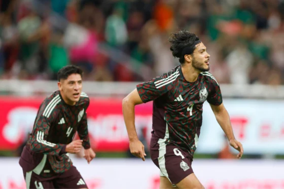 Raúl Jiménez en la Selección Mexicana (Foto EFE) (México)