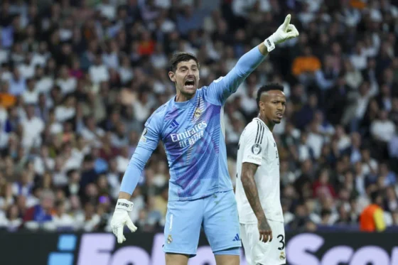 Real Madrid pierde a Courtois de cara al Clásico
