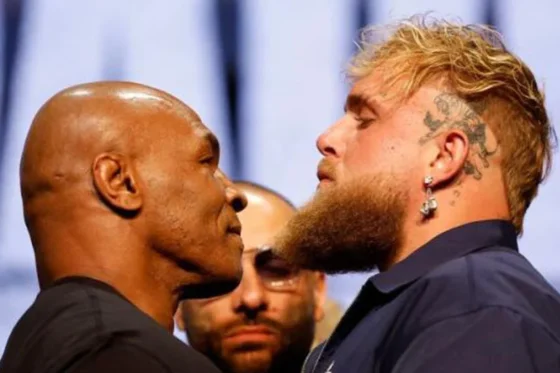Mike Tyson y Jake Paul