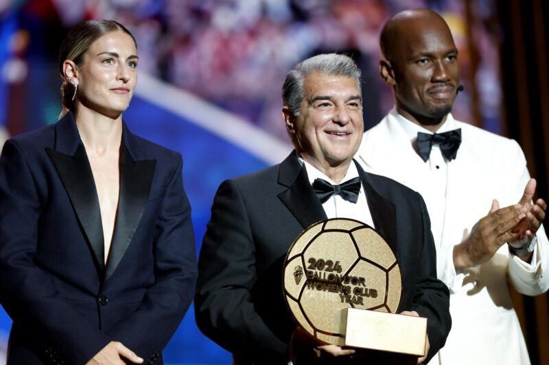 Balón de Oro: Real Madrid premiado como el mejor equipo Balón de Oro: Real Madrid premiado como el mejor equipo