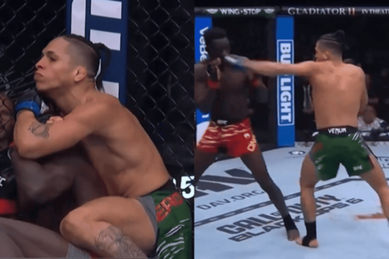 Roberto ' Charro Negro ' Romero debuta en la UFC 309. (Fotos: Capturas de pantalla)