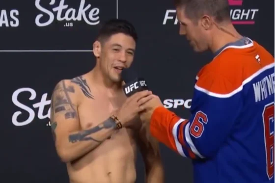 Brandon Moreno enfrentará a Amir Albazi en la UFC Fight Night en Edmonton, Canadá. (Foto: Captura de pantalla X UFC_español)