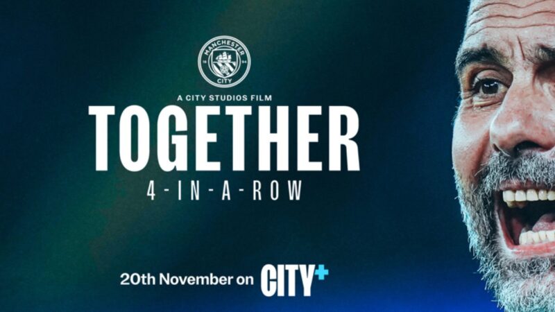 Manchester City presenta: ‘4-In a Row’, su nuevo documental