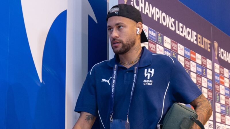 Neymar con Al-Hilal. Fotos de archivo. 