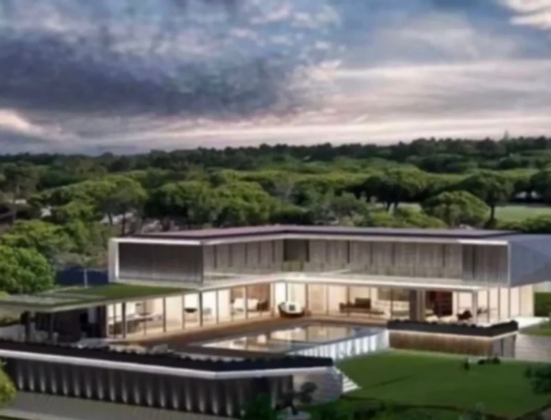 Así es la mansión de CR7 en "la isla de los multimillonarios" en Dubai Mansión de CR7 en Dubai "Isla de los millonarios" captura de pantalla Youtube: Lujosidades