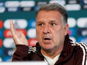Fotografía de archivo del técnico del Inter Miami Gerardo 'Tata' Martino. EFE/José Méndez