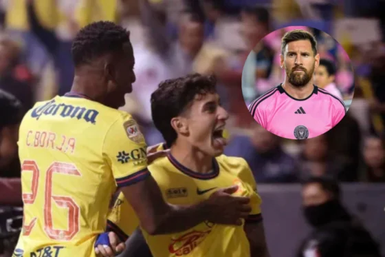 América jugará amistoso en enero vs Inter Miami en Las Vegas. (Fotos: Agencia EFE)