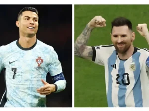 Cristiano Ronaldo y Lionel Messi