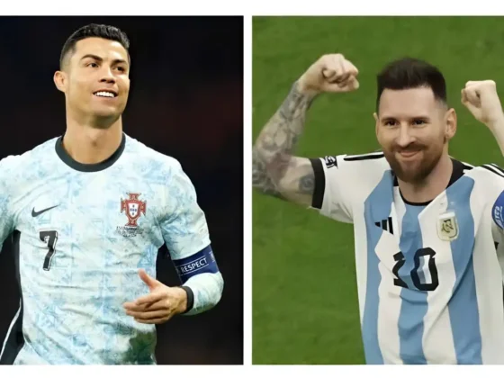 Cristiano Ronaldo y Lionel Messi