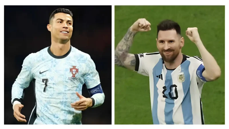 Cristiano Ronaldo y Lionel Messi