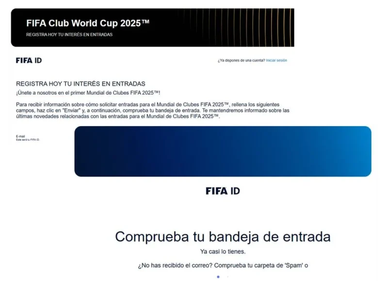 imagen proceso para compra de Boletos Mundial de Clubes 2025