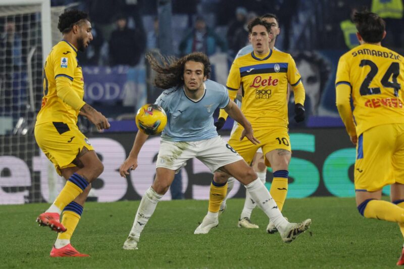 Matteo Guendouzi, durante el partido. EFE/EPA/GIUSEPPE LAMI