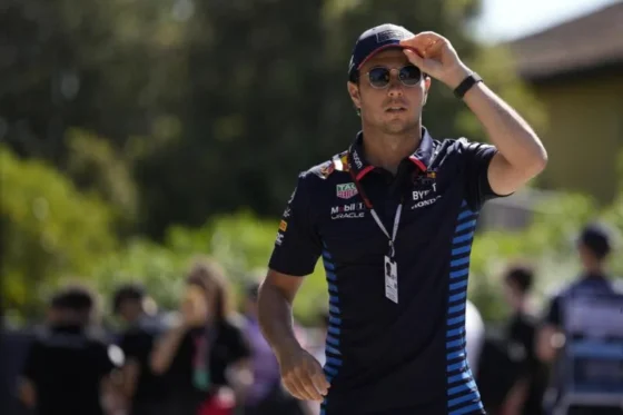 El mexicano ’Checo’ Pérez (Red Bull), décimo primero. EFE/EPA/DANILO DI GIOVANNI