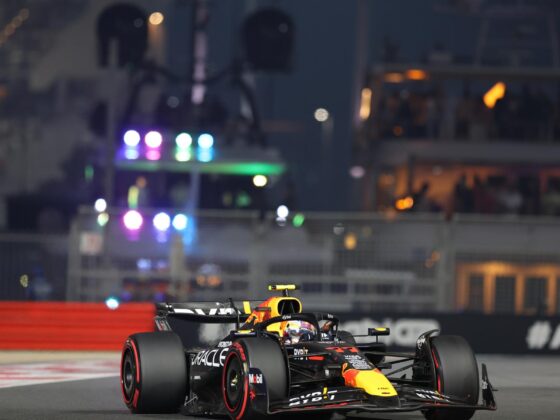 El mexicano Sergio Pérez (Red Bull), en el Gran Premio de Abu Dabi EFE/EPA/ALI HAIDER