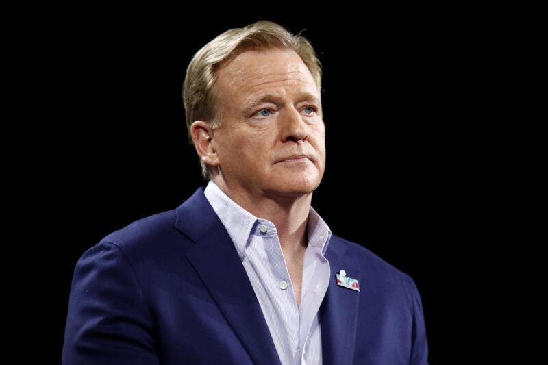 Imagen de archivo de Roger Goodell, comisionado de la NFL. EFE/EPA/CAROLINE BREHMAN