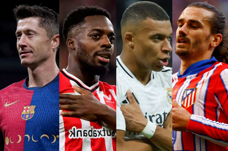 Barcelona, Athletic Club, Real Madrid y Atlético Madrid.