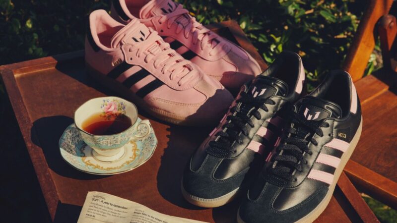 Lionel Messi y los nuevos Adidas Samba Lionel Messi