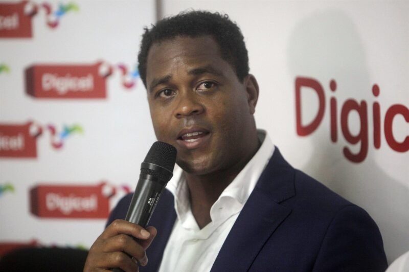 El entrenador Patrick Kluivert. EFE/Oscar Rivera
