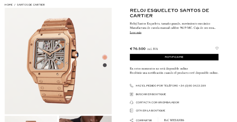 Omar Chávez presumió su lujoso reloj de 70 mil dólares Reloj de Omar Chávez. Captura de pantalla.