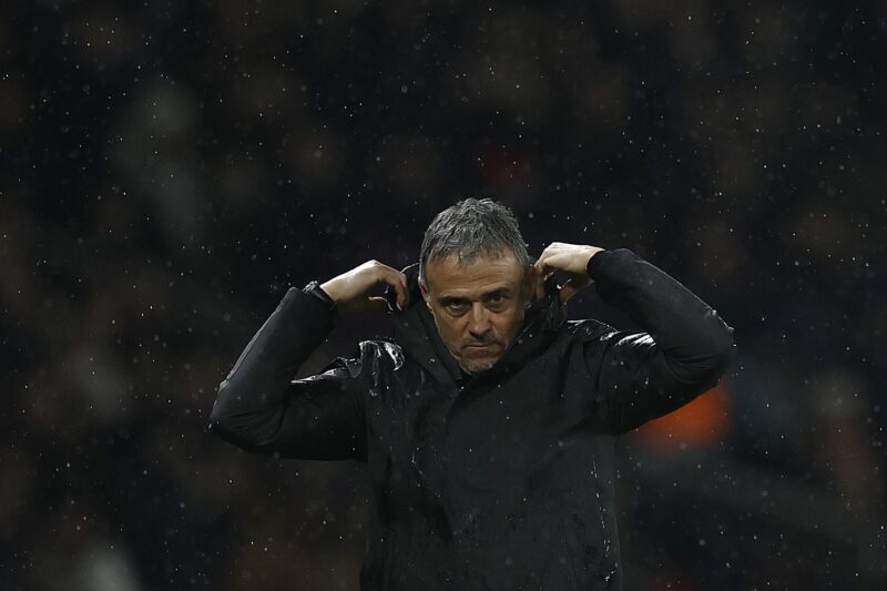 El entrenador del París Saint-Germain, Luis Enrique. EFE/EPA/YOAN VALA/Archivo