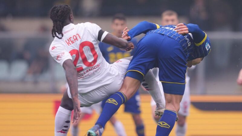 Moise Kean sale del hospital tras caer desplomado Moise Kean