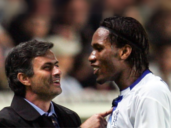 Mourinho con Didier Drogba. / Instagram: @didierdrogba