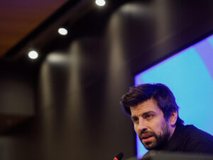 Gerard Piqué, durante una rueda de prensa el pasado miércoles. EFE/ Fernando Galindo