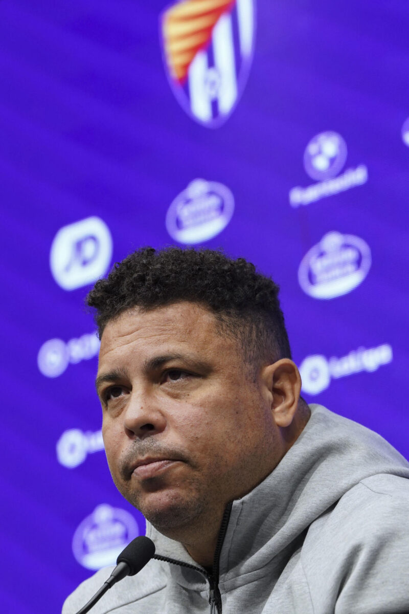 Fotografía de archivo de Ronaldo Nazário. EFE/Nacho Gallego