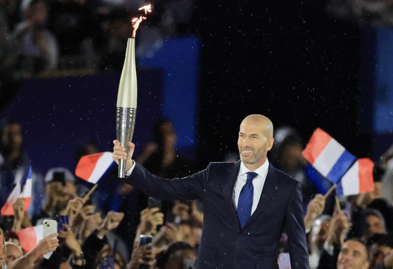 Zinedine Zidane en los Juegos de París. EFE/EPA/MARTIN DIVISEK
