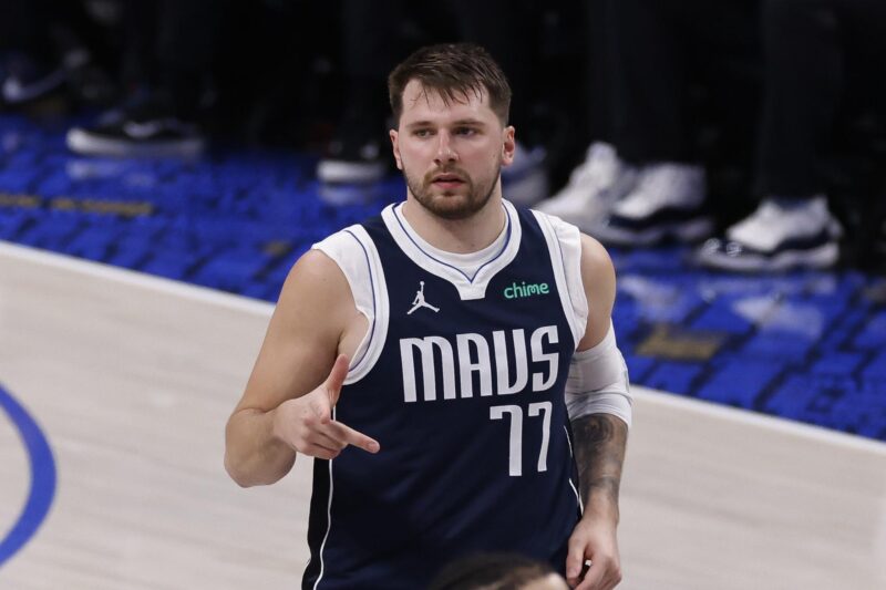 Fotografía de archivo del jugador de la NBA Luka Doncic. EFE/Adam Davis