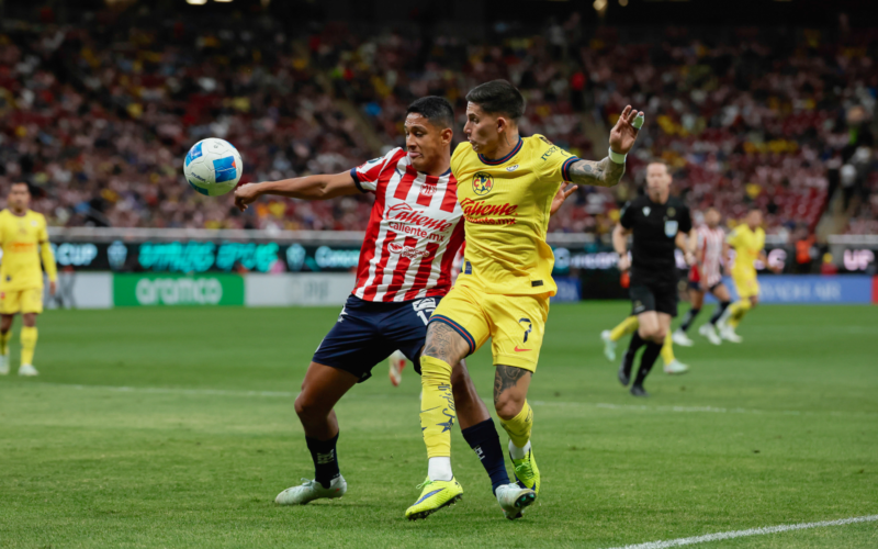 América vs. Chivas. / X: @ClubAmerica
