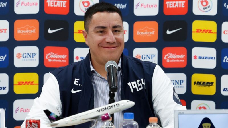 Efraín Juárez nuevo DT de Pumas: "Me siento un privilegiado"